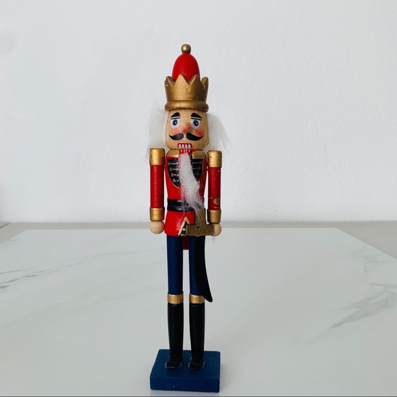 Vintage Wood King Nutcracker